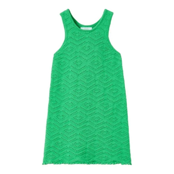 ZARA Kids | Mid-Green | CROCHET DRESS - Picture 2 of 5